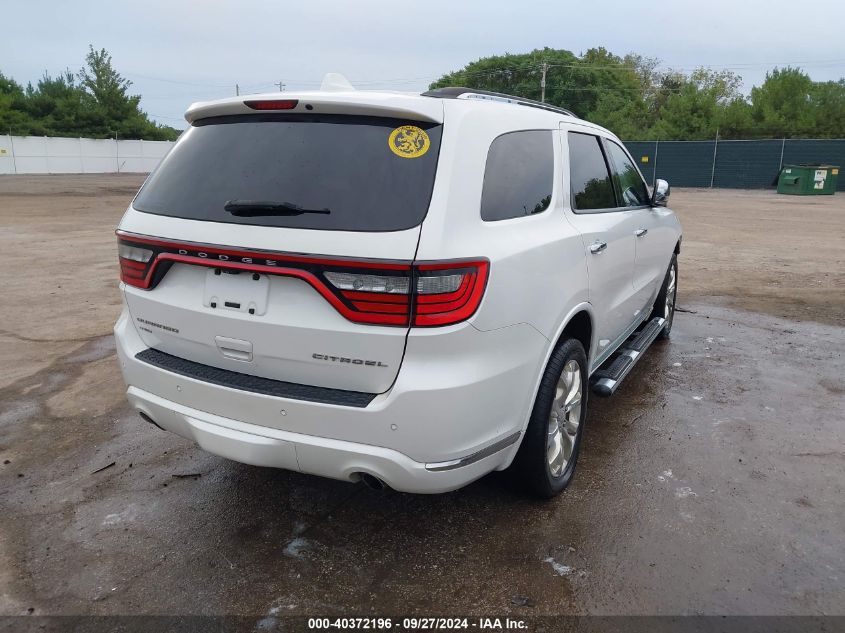 VIN 1C4SDJET5HC623372 2017 Dodge Durango, Citadel Awd no.4