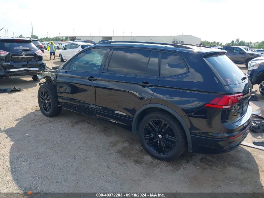 2022 Volkswagen Tiguan 2.0T Se R-Line Black VIN: 3VVCB7AX8NM046824 Lot: 40372203