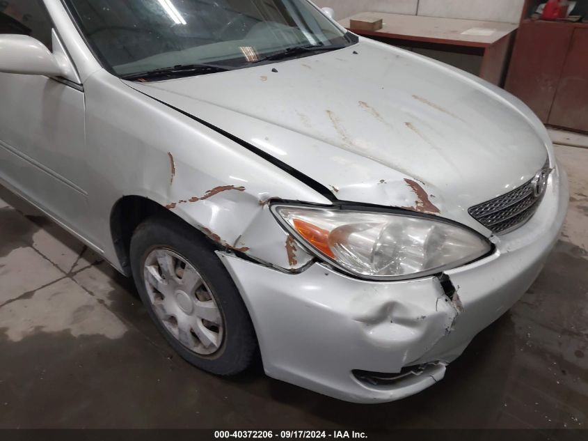 JTDBE32K720105387 2002 Toyota Camry Le