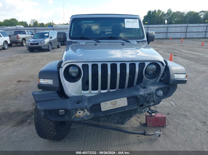 2020 Jeep Gladiator Sport S 4X4 VIN: 1C6HJTAG9LL142337 Lot: 40372232