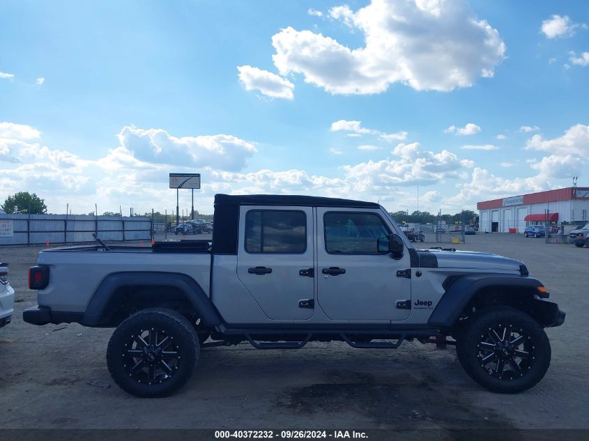 2020 Jeep Gladiator Sport S 4X4 VIN: 1C6HJTAG9LL142337 Lot: 40372232