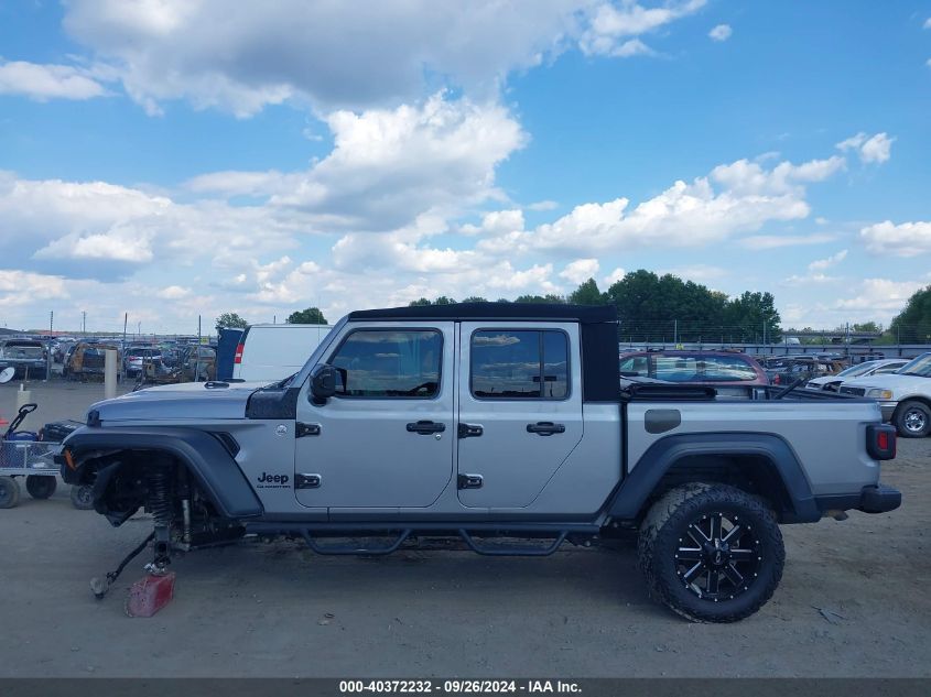 2020 Jeep Gladiator Sport S 4X4 VIN: 1C6HJTAG9LL142337 Lot: 40372232