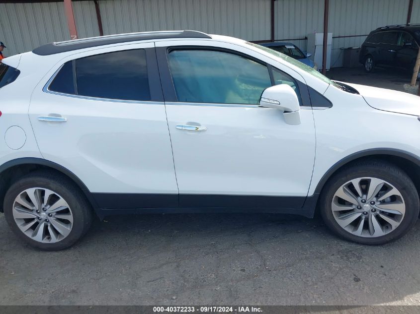 2019 Buick Encore Fwd Preferred VIN: KL4CJASB3KB787221 Lot: 40372233