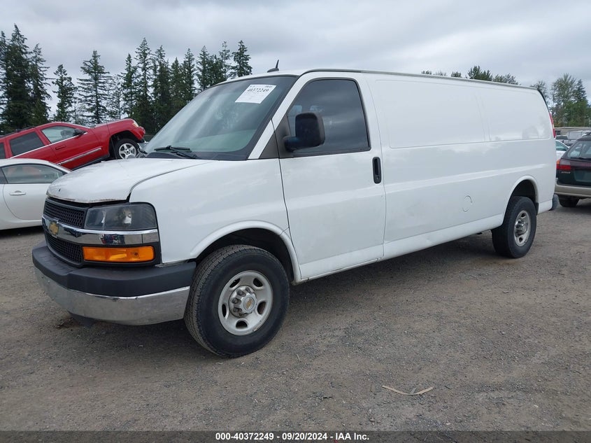 2014 CHEVROLET EXPRESS 3500 WORK VAN - 1GCZGUCGXE1122997