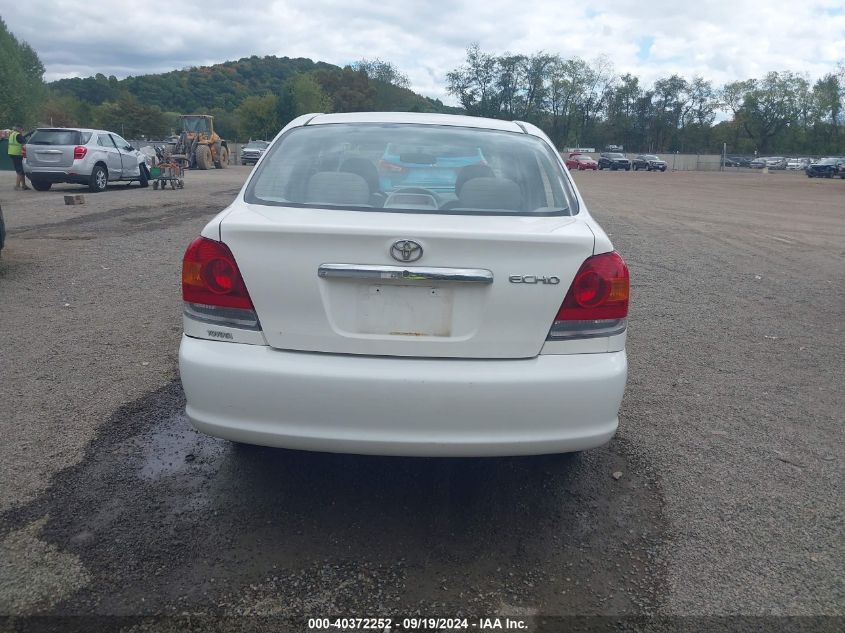 2003 Toyota Echo VIN: JTDBT123430279809 Lot: 40372252