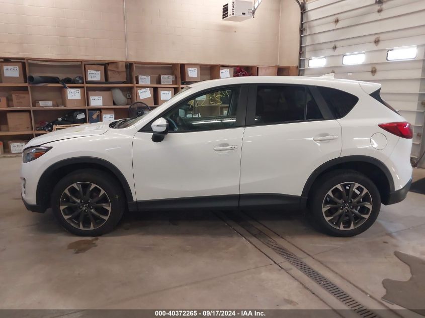 2016 Mazda Cx-5 Grand Touring VIN: JM3KE4DY7G0734492 Lot: 40372265