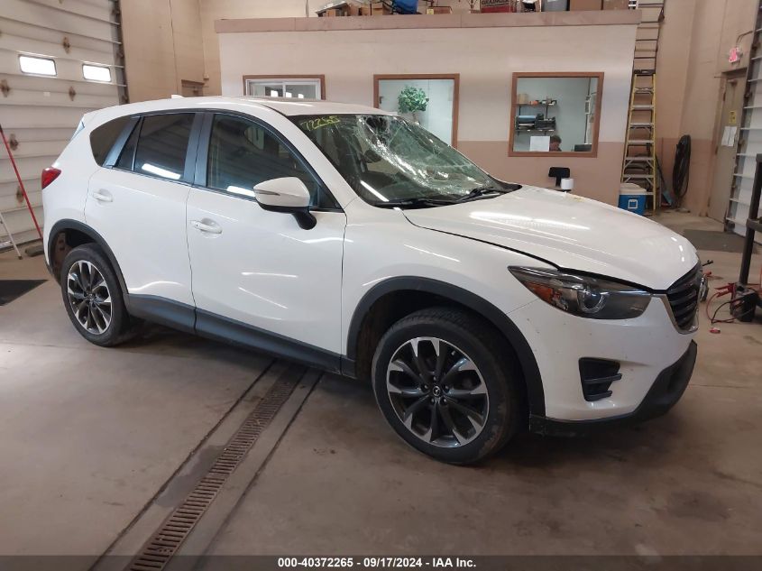 2016 MAZDA CX-5 GRAND TOURING - JM3KE4DY7G0734492