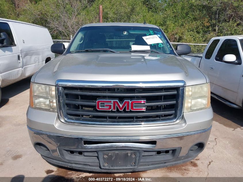 2009 GMC Sierra 1500 Sl VIN: 3GTEC13C29G220533 Lot: 40372272