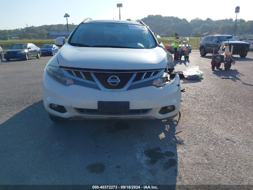 2014 Nissan Murano S/Sl/Sv/Le VIN: JN8AZ1MW2EW505917 Lot: 40372273