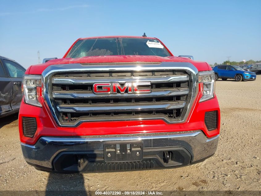 2019 GMC Sierra 1500 K1500 Sle VIN: 1GTU9BED7KZ372884 Lot: 40372290