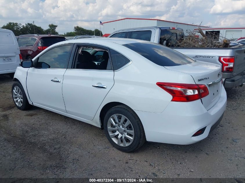 VIN 3N1AB7APXKY310980 2019 NISSAN SENTRA S