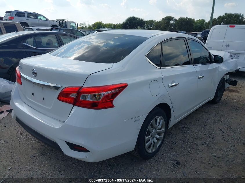 VIN 3N1AB7APXKY310980 2019 NISSAN SENTRA S