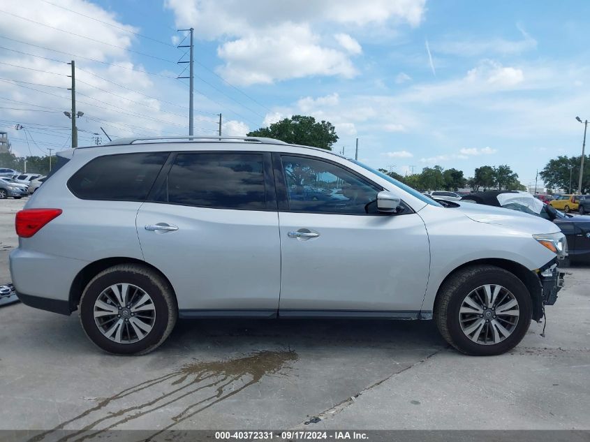 2017 Nissan Pathfinder Sv VIN: 5N1DR2MM0HC637184 Lot: 40372331