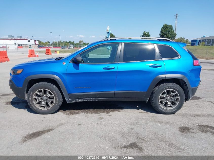 2020 Jeep Cherokee Trailhawk 4X4 VIN: 1C4PJMBX4LD522222 Lot: 40372340