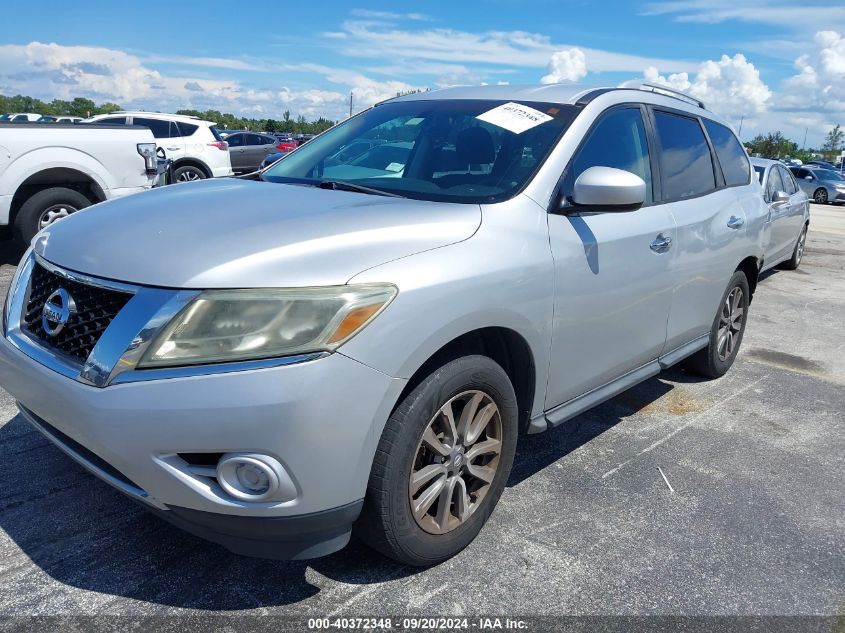 2013 Nissan Pathfinder Sv VIN: 5N1AR2MM7DC625773 Lot: 40372348