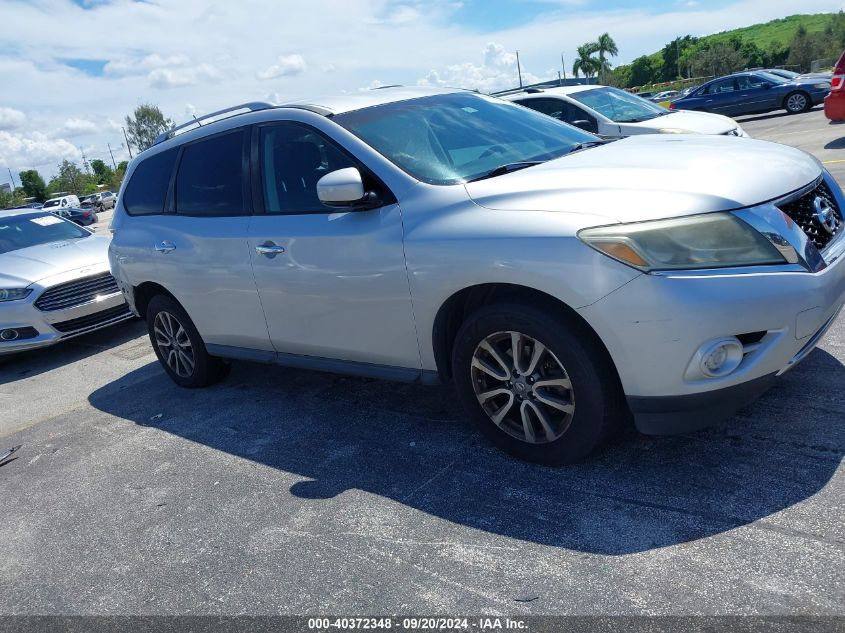 2013 Nissan Pathfinder Sv VIN: 5N1AR2MM7DC625773 Lot: 40372348