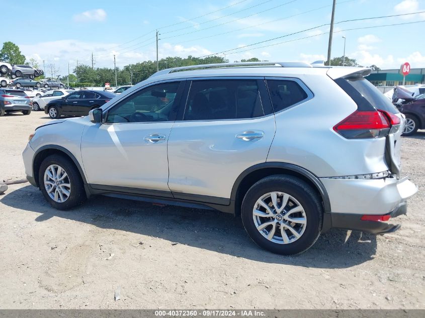 2017 Nissan Rogue Sv VIN: KNMAT2MT6HP605493 Lot: 40372360