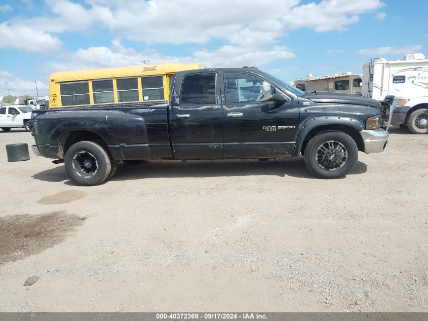 2004 Dodge Ram 3500 Slt/Laramie VIN: 3D7MA48DX4G166515 Lot: 40372369