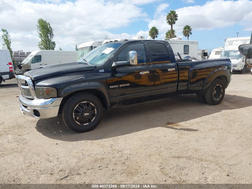 2004 Dodge Ram 3500 Slt/Laramie VIN: 3D7MA48DX4G166515 Lot: 40372369