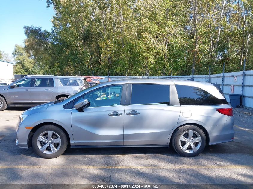 2019 Honda Odyssey Ex-L VIN: 5FNRL6H79KB055781 Lot: 40372374