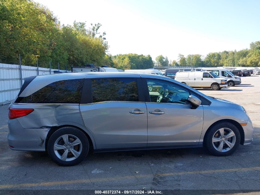 2019 Honda Odyssey Ex-L VIN: 5FNRL6H79KB055781 Lot: 40372374