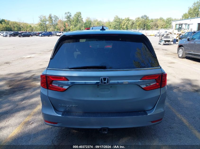 2019 Honda Odyssey Ex-L VIN: 5FNRL6H79KB055781 Lot: 40372374