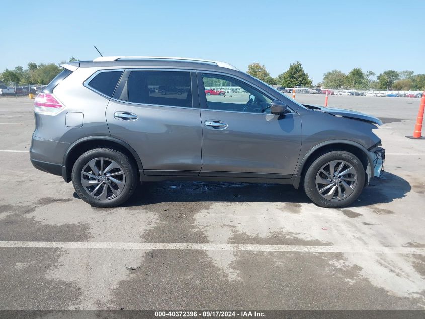 2016 Nissan Rogue Sl VIN: JN8AT2MV7GW135033 Lot: 40372396