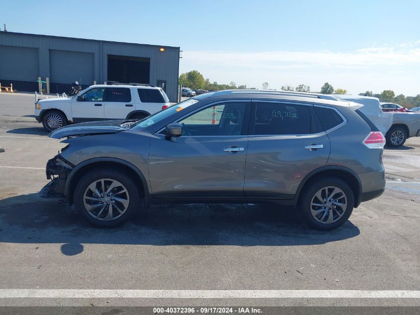 2016 Nissan Rogue Sl VIN: JN8AT2MV7GW135033 Lot: 40372396