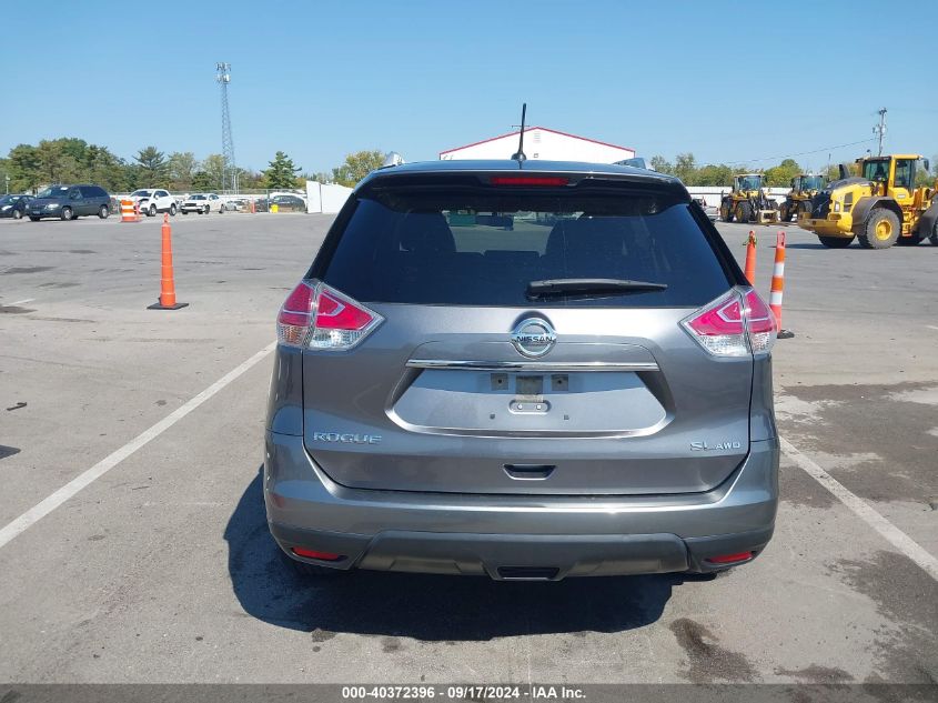 2016 Nissan Rogue Sl VIN: JN8AT2MV7GW135033 Lot: 40372396