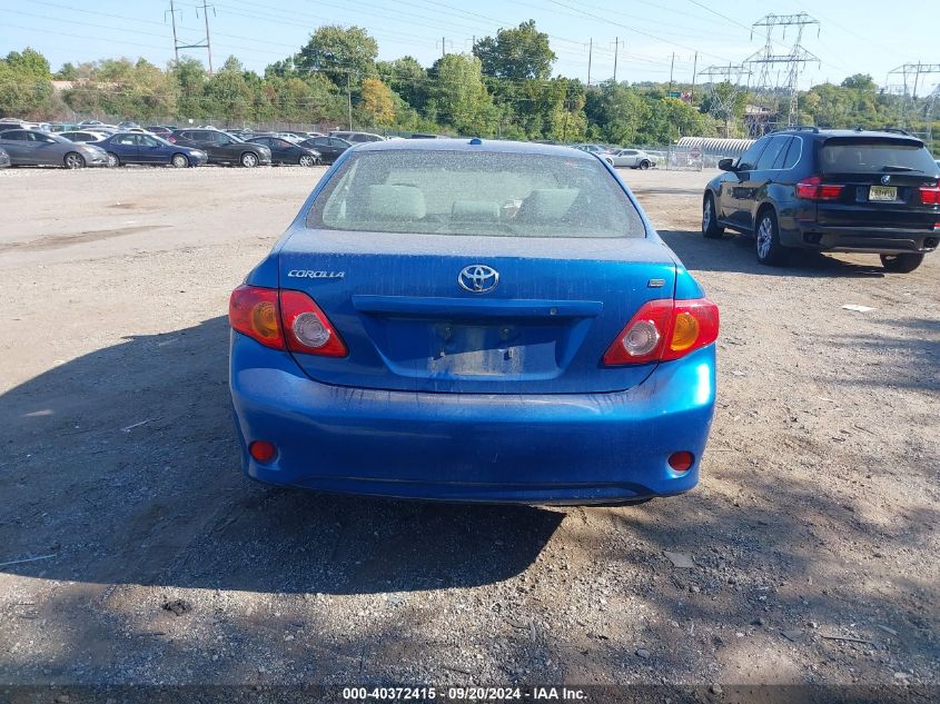 2009 Toyota Corolla Le VIN: JTDBL40E699082120 Lot: 40372415