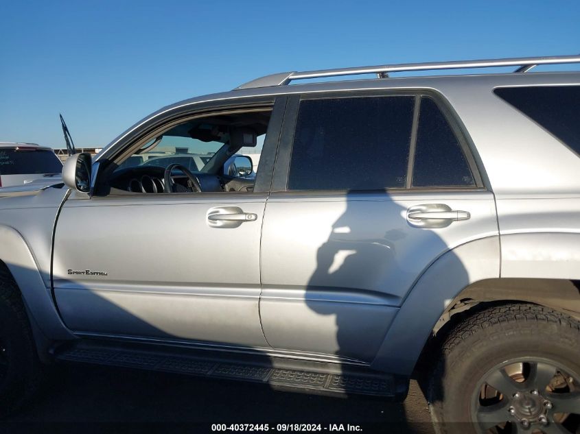 2005 Toyota 4Runner Sr5 Sport V8 VIN: JTEZT14R250022193 Lot: 40372445