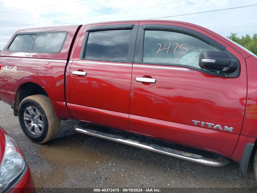 2017 Nissan Titan Sv VIN: 1N6AA1EJ1HN533396 Lot: 40372475