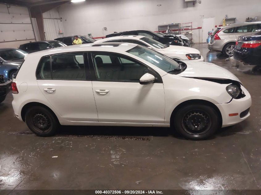 WVWDB7AJ4DW062872 2013 Volkswagen Golf 2.5L 4-Door