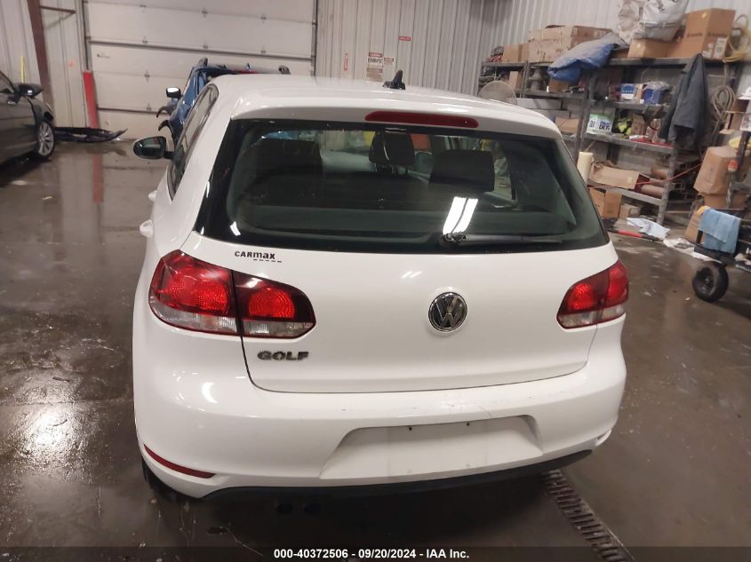 WVWDB7AJ4DW062872 2013 Volkswagen Golf 2.5L 4-Door