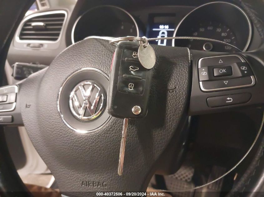 WVWDB7AJ4DW062872 2013 Volkswagen Golf 2.5L 4-Door