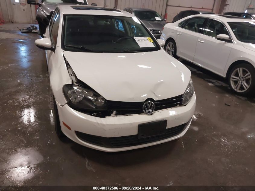 WVWDB7AJ4DW062872 2013 Volkswagen Golf 2.5L 4-Door