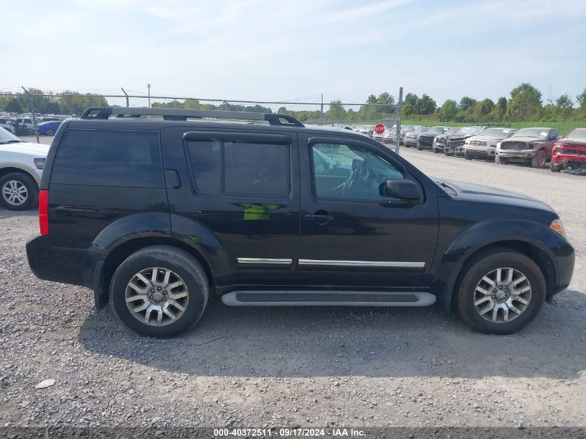 2011 Nissan Pathfinder Le VIN: 5N1AR1NB4BC619448 Lot: 40372511