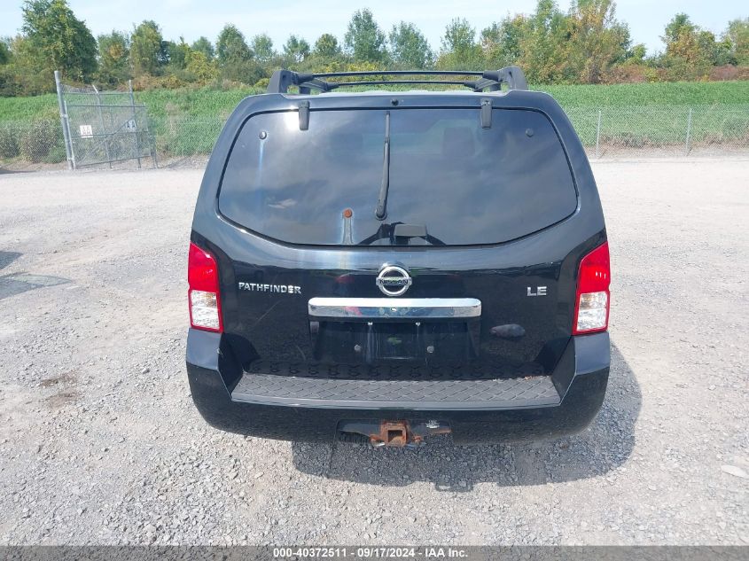 2011 Nissan Pathfinder Le VIN: 5N1AR1NB4BC619448 Lot: 40372511