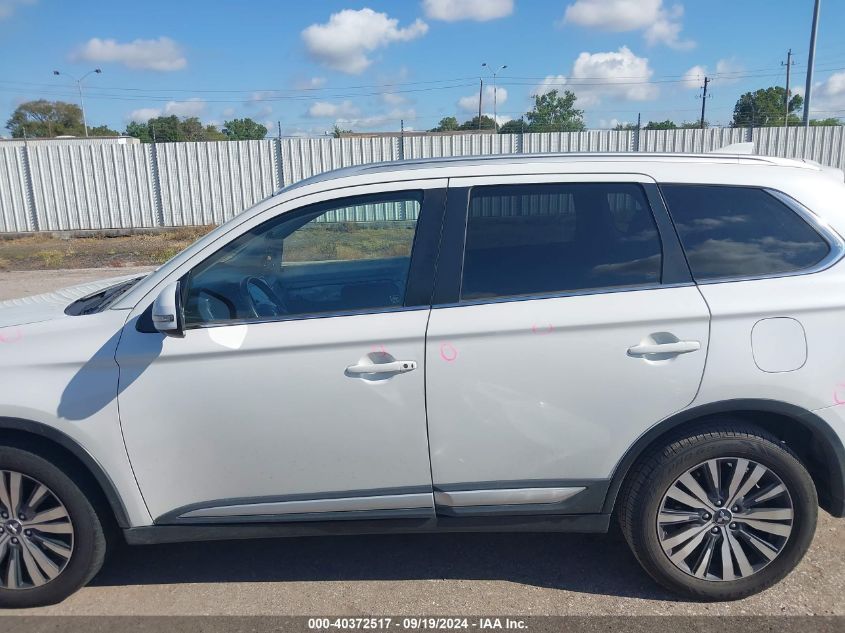 2019 Mitsubishi Outlander Sel VIN: JA4AD3A30KZ036802 Lot: 40372517