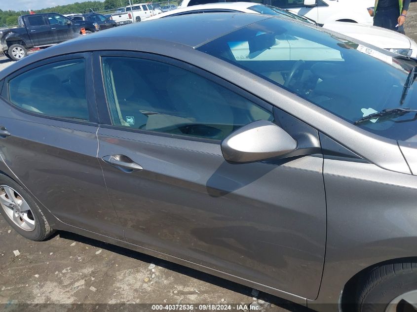 5NPDH4AE0EH481258 2014 Hyundai Elantra Se/Sport/Limited