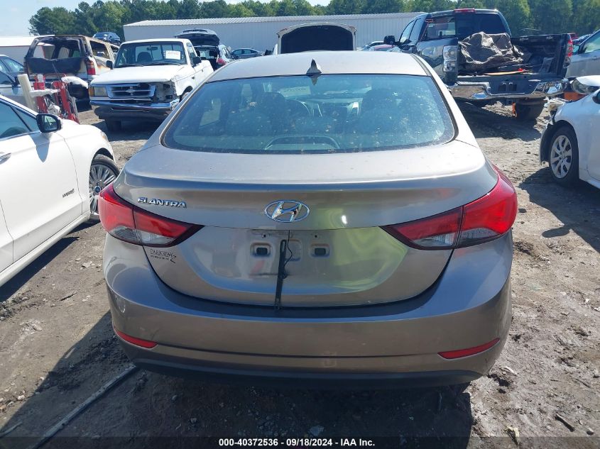 5NPDH4AE0EH481258 2014 Hyundai Elantra Se/Sport/Limited