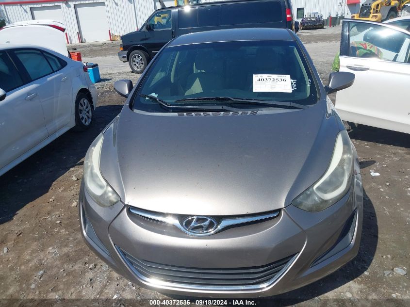 2014 Hyundai Elantra Se/Sport/Limited VIN: 5NPDH4AE0EH481258 Lot: 40372536