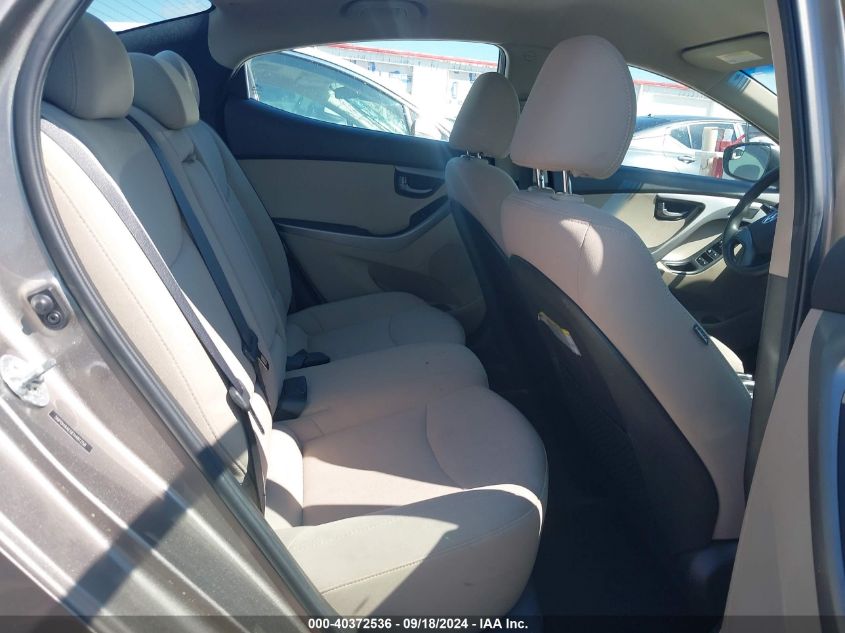 5NPDH4AE0EH481258 2014 Hyundai Elantra Se/Sport/Limited