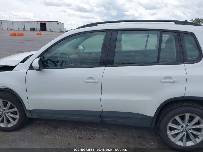 WVGBV7AX8HK053331 2017 Volkswagen Tiguan 2.0T/S