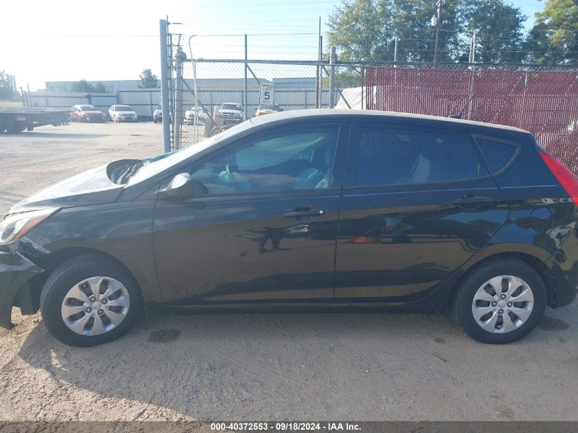 2016 Hyundai Accent Se VIN: KMHCT5AE2GU249264 Lot: 40372553