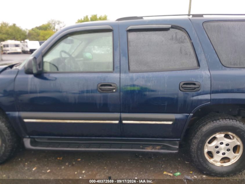 2004 Chevrolet Tahoe Ls VIN: 1GNEK13T04R186059 Lot: 40372559