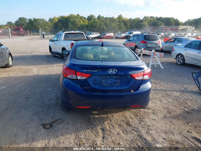 2013 Hyundai Elantra Gls VIN: KMHDH4AE0DU872684 Lot: 40372574