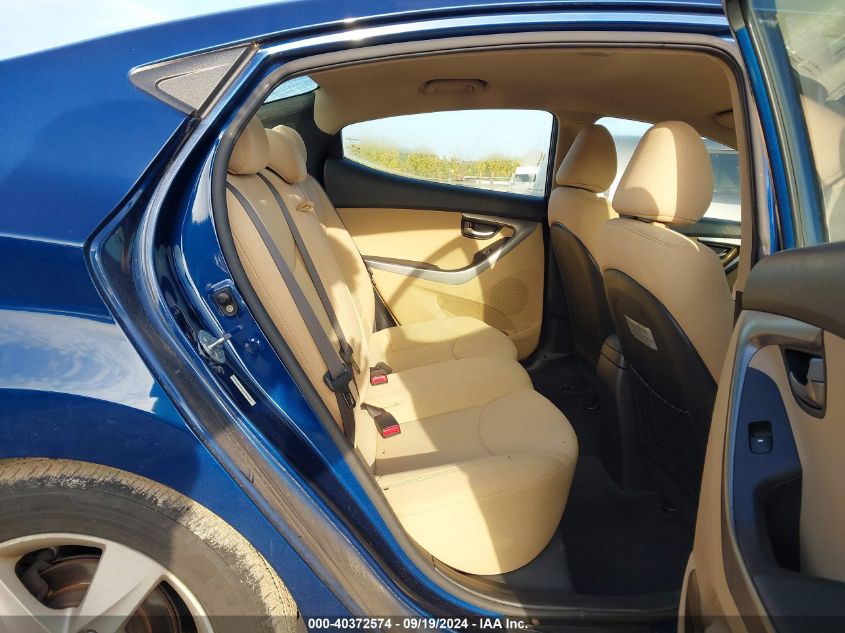 KMHDH4AE0DU872684 2013 Hyundai Elantra Gls