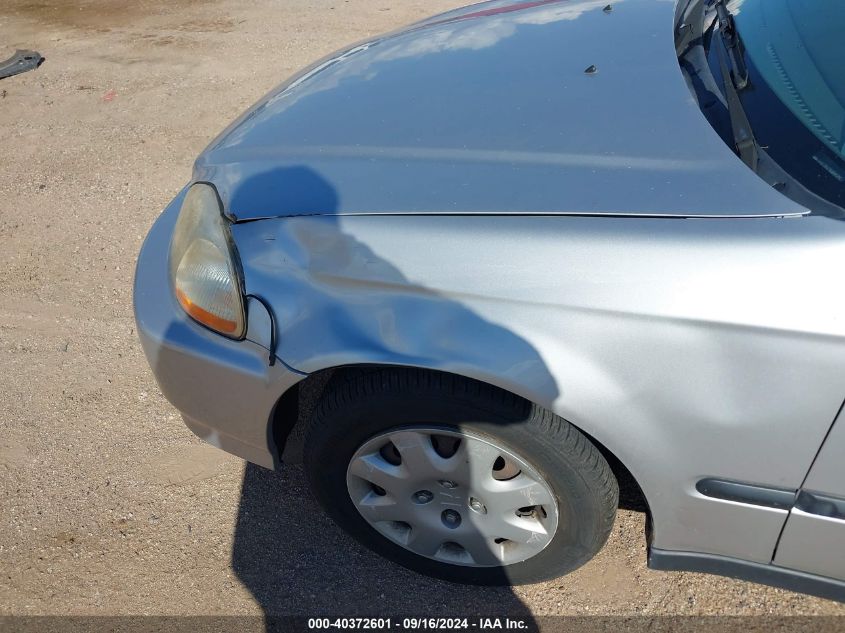 1998 Honda Civic Lx VIN: 2HGEJ6676WH626152 Lot: 40372601