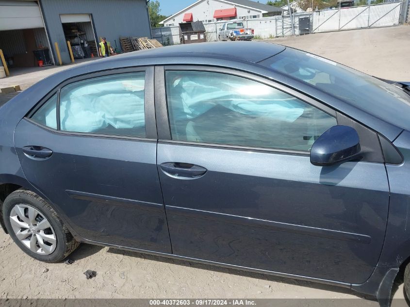 2015 Toyota Corolla Le VIN: 2T1BURHE8FC368622 Lot: 40372603